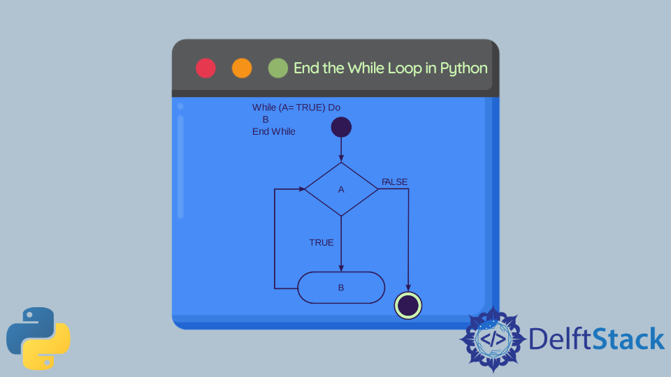 end-the-while-loop-in-python-delft-stack